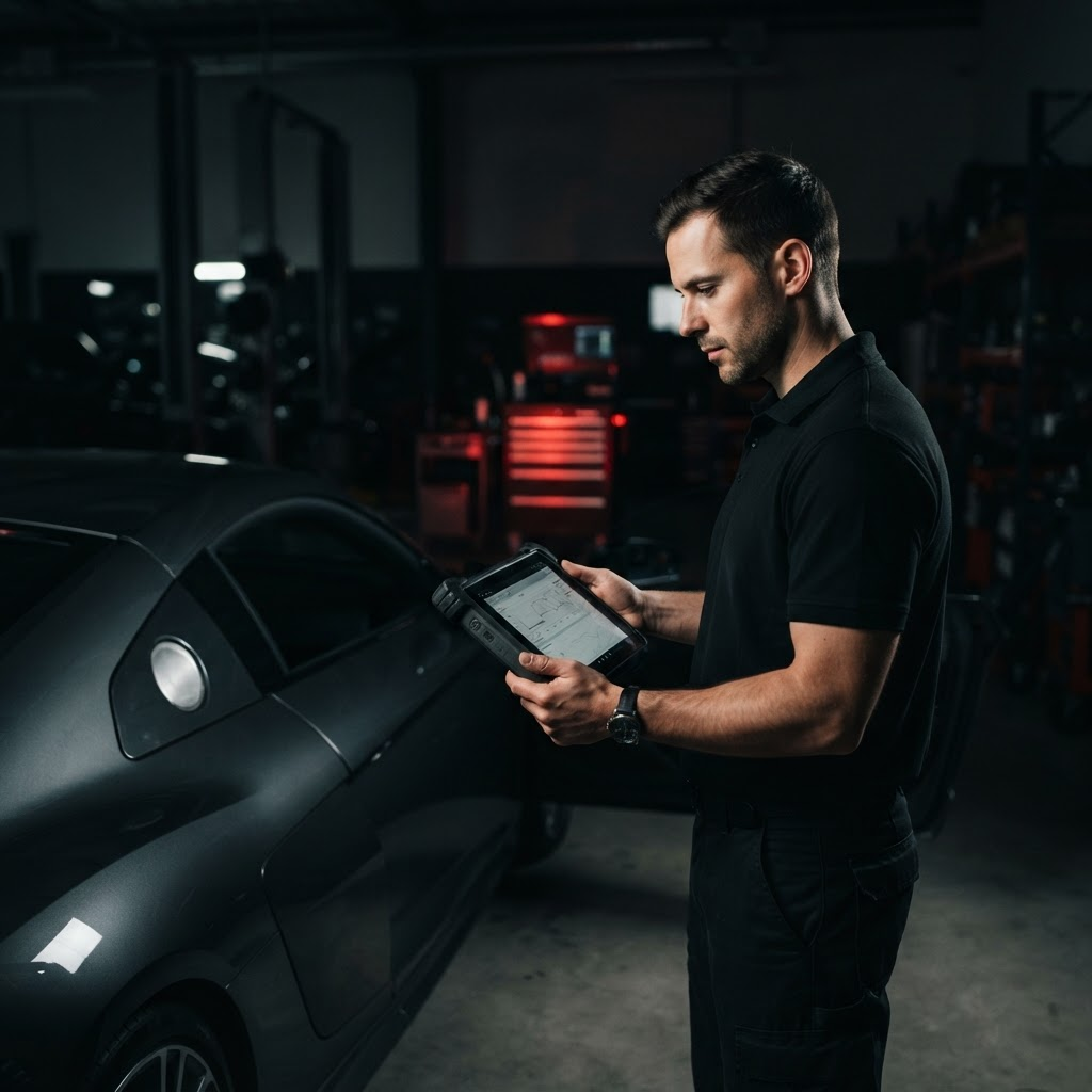 SHWURX technician at work